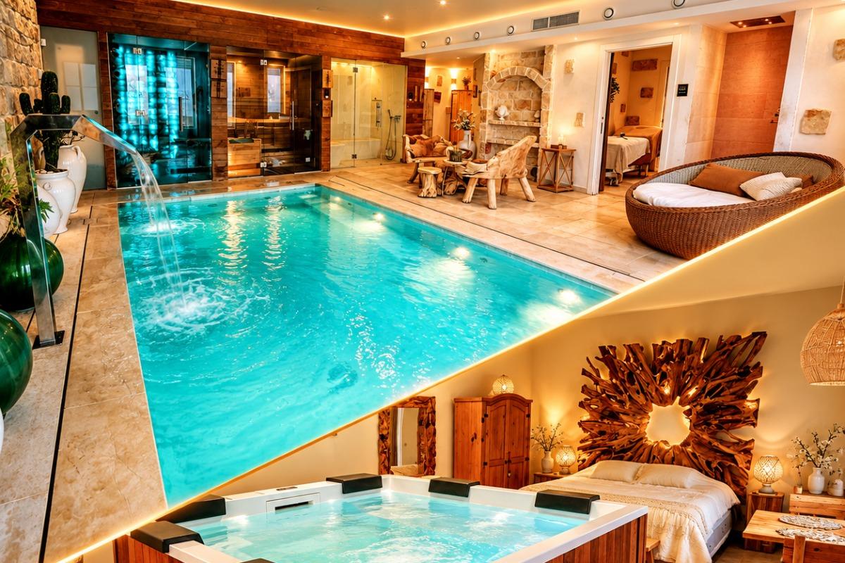 Suite Romantic exécutive avec Jacuzzi privé + Accès au SPA privatif - image 1